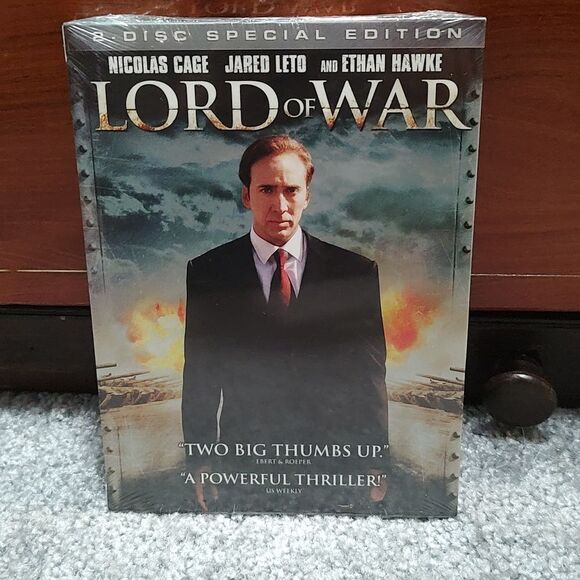 Lord of War 2 disc special edition DVD Nicolas Cage Jared Leto Ethan Hawke NEW - Picture 1 of 3